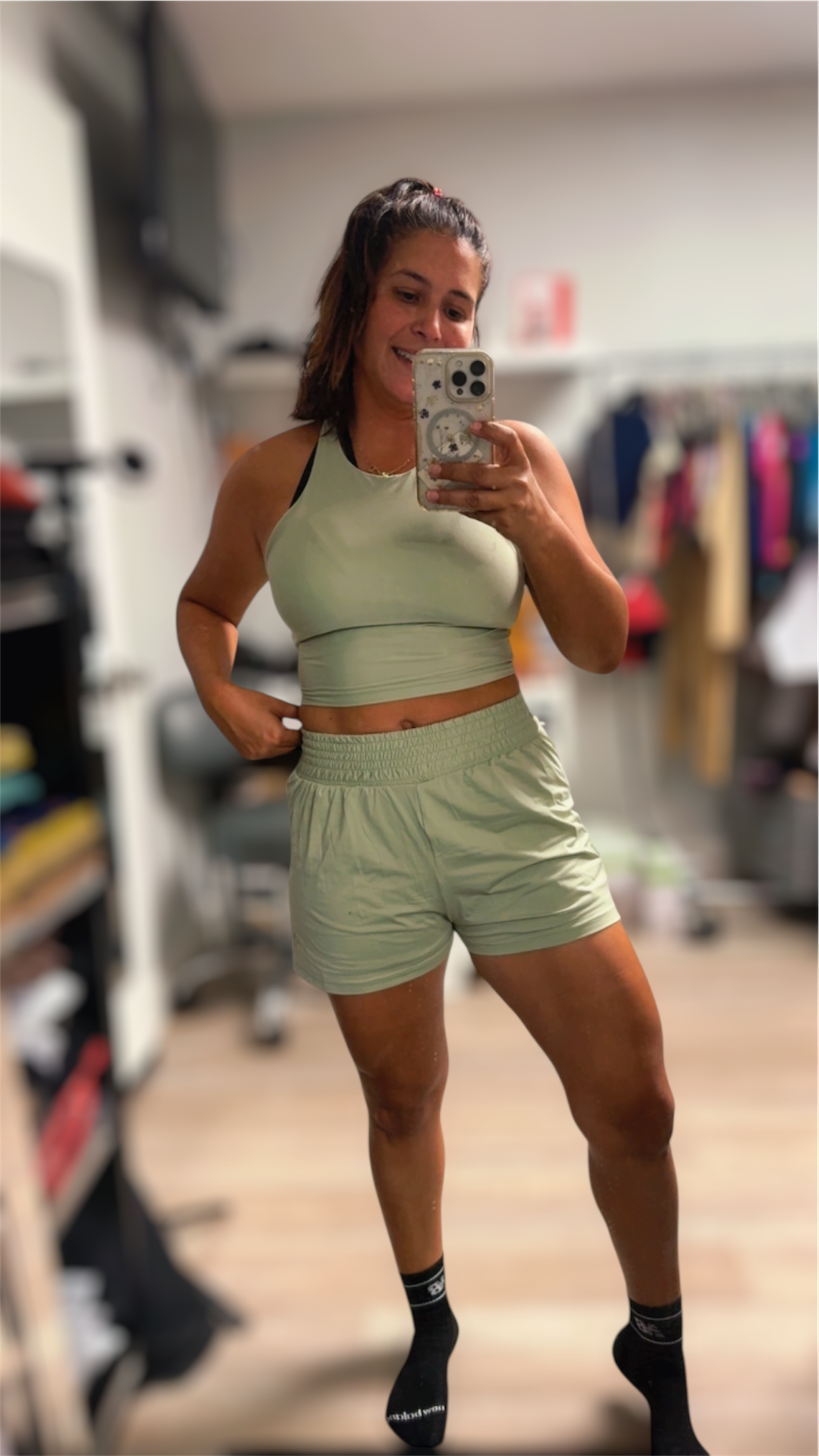 Set short and thank top