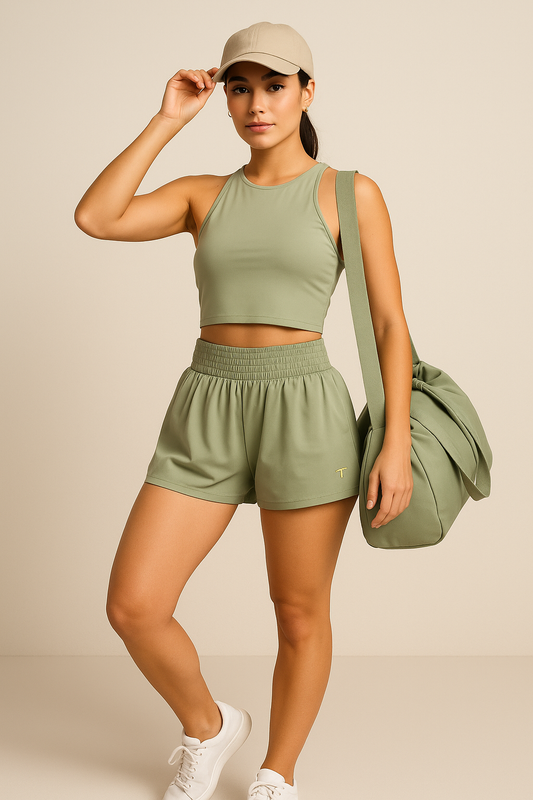 Set short and thank top