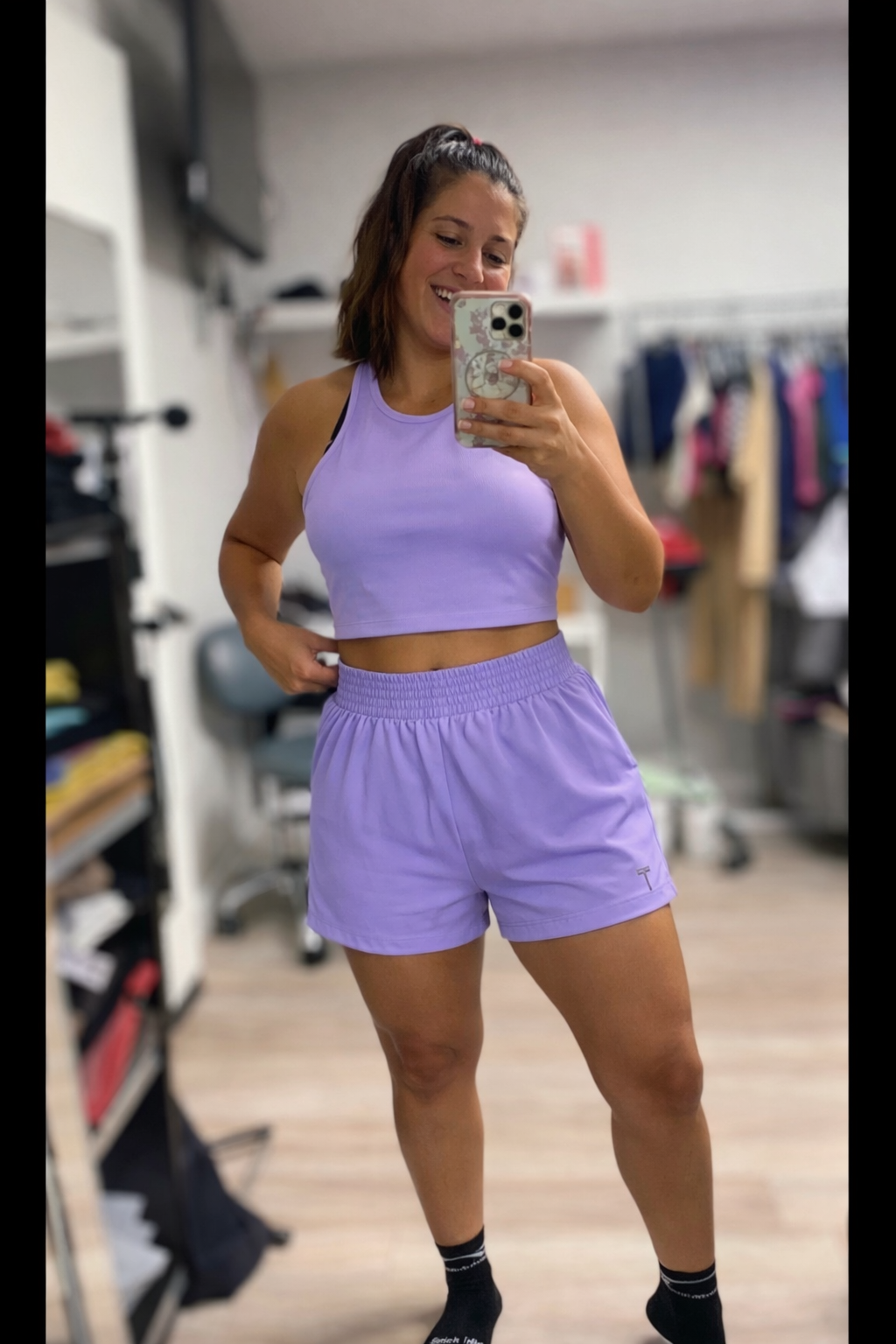 Set short and thank top